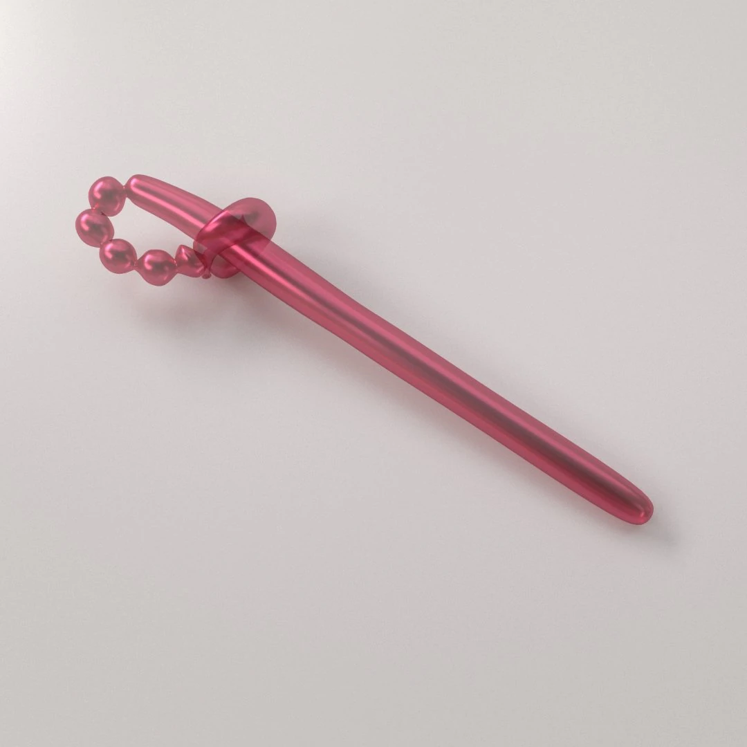 balloon sword 3D Model .c4d .max .obj .3ds .fbx .stl .blend 