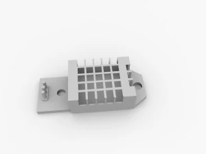 dht22 sensor 3D Model
