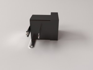 dc barrel jack Model 3D