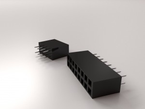 female header Modelo 3D