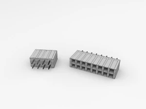 female header 3D Model