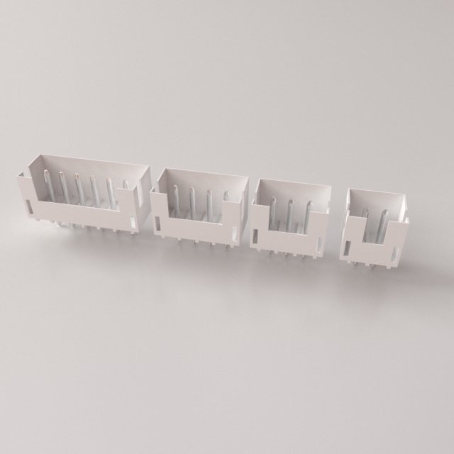 xhb connector Modello 3D .c4d .max .obj .3ds .fbx .stl .blend 