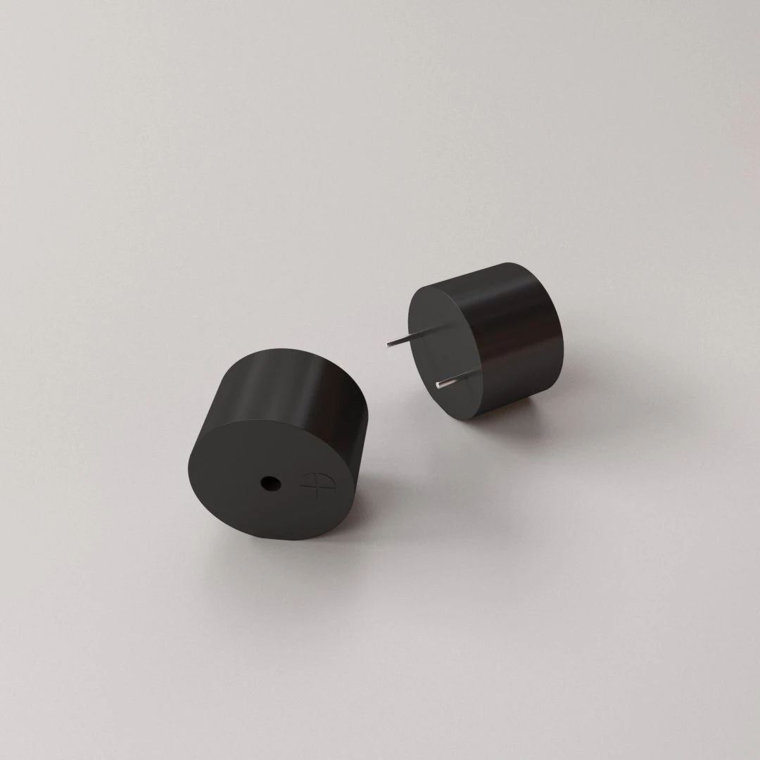buzzer piezo 3D Model .c4d .max .obj .3ds .fbx .stl .blend 