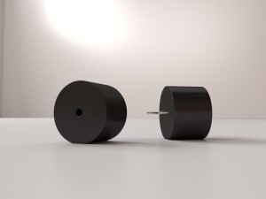 buzzer piezo Modèle 3D