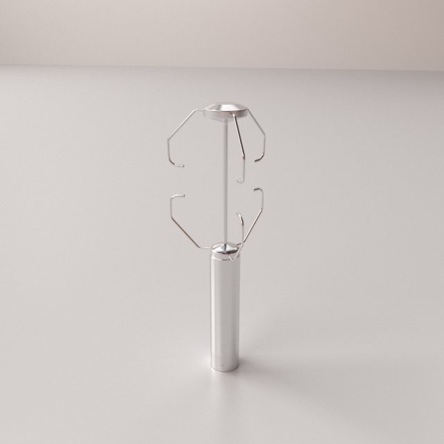ultrasonic anemometer 3d 3D 模型 .c4d .max .obj .3ds .fbx .stl .blend 