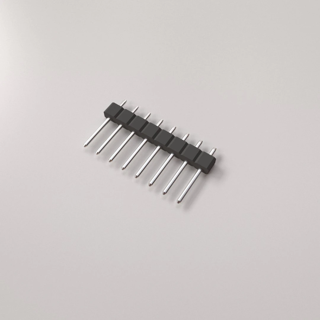straight male header 3D Model .c4d .max .obj .3ds .fbx .stl .blend