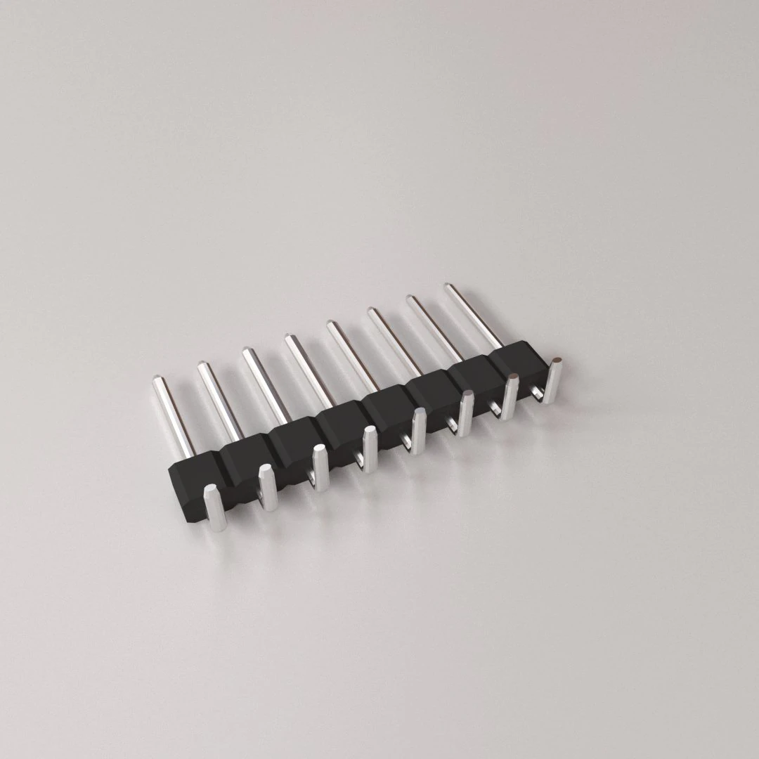 curved male header 3D Model .c4d .max .obj .3ds .fbx .stl .blend 
