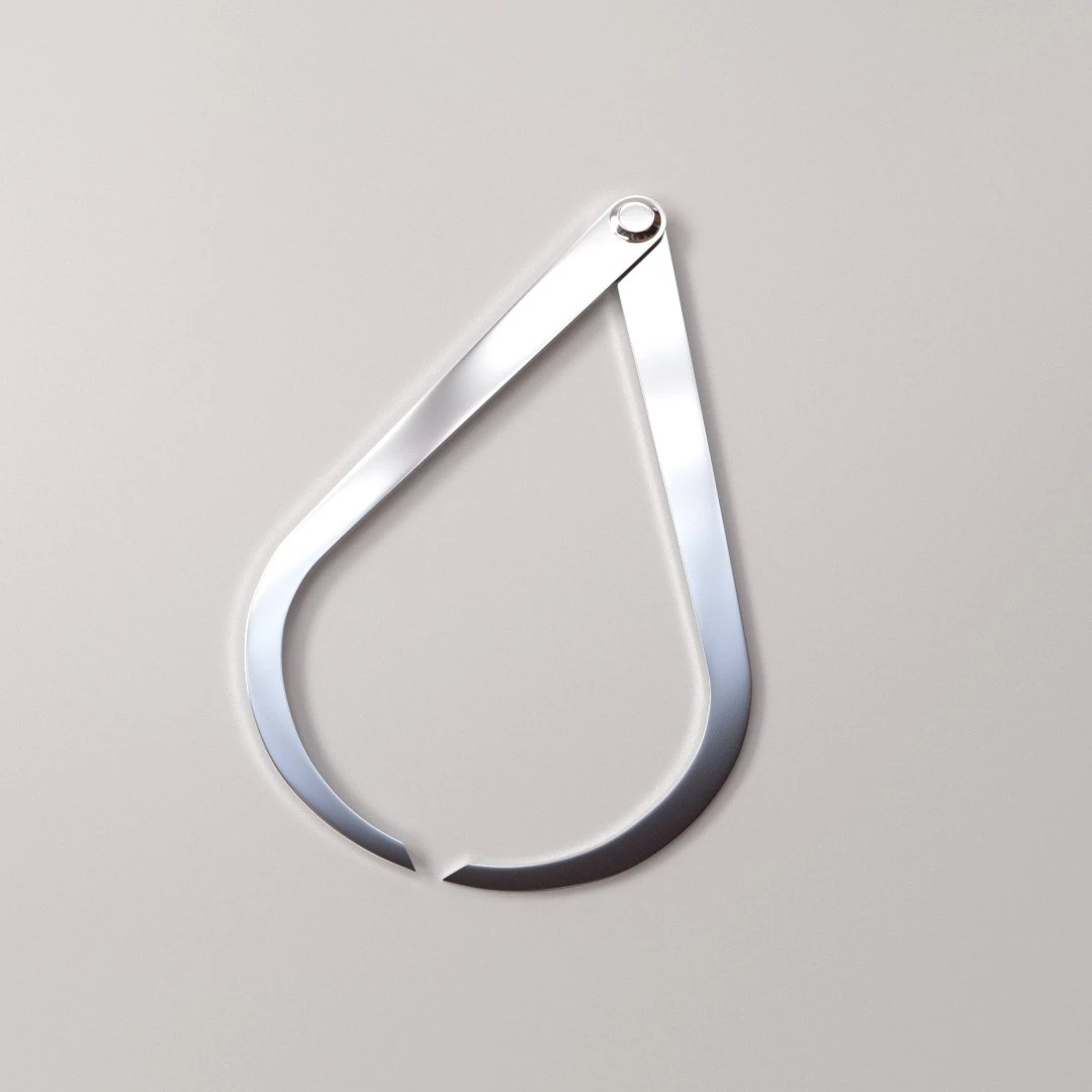 outside caliper 3D Model .c4d .max .obj .3ds .fbx .stl .blend 