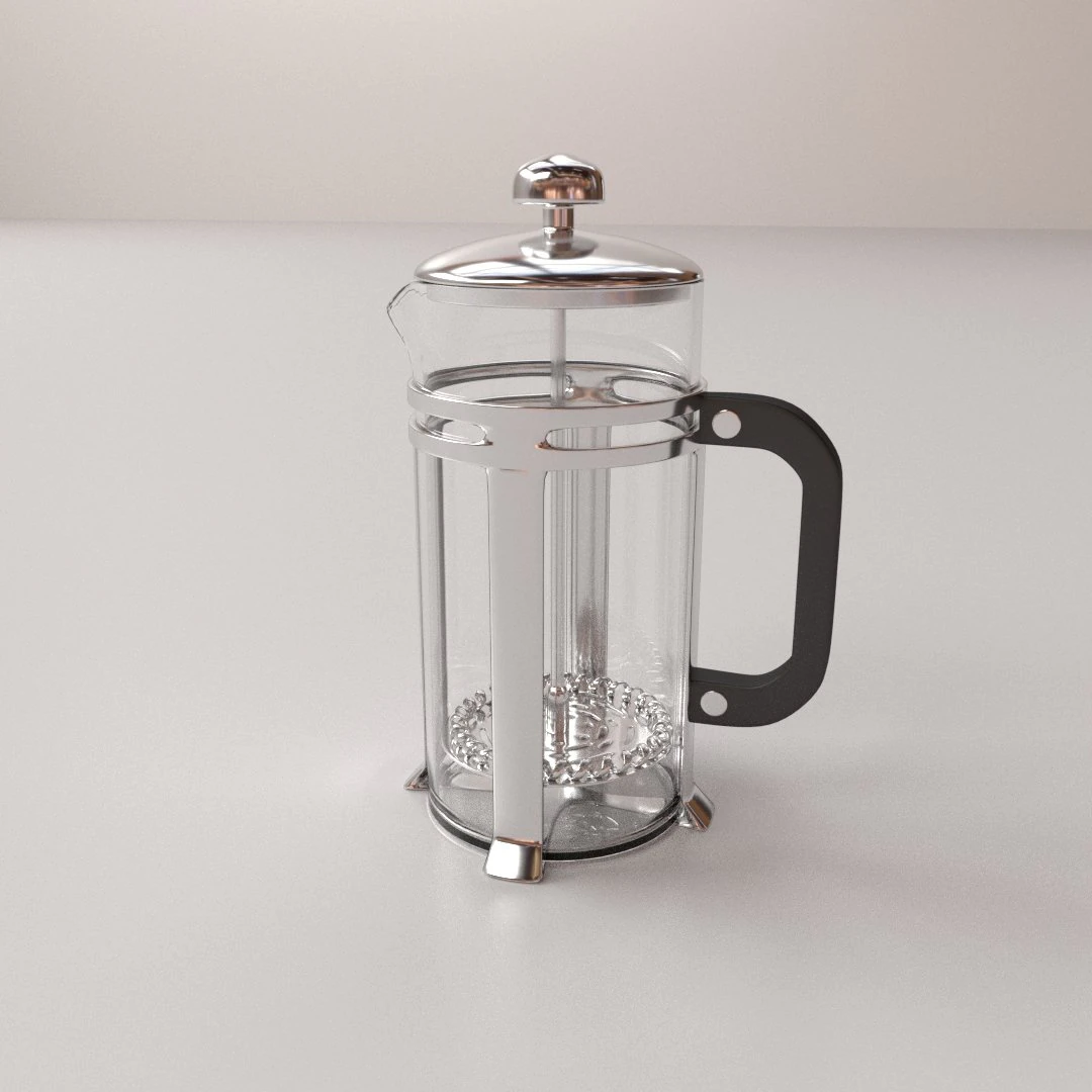milk frother 3D Model .c4d .max .obj .3ds .fbx .stl .blend 