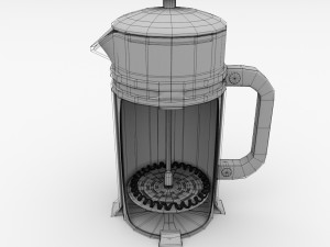 milk frother 3D Model