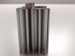 heatsink Modelo 3D