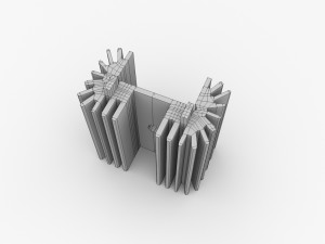 heatsink Modelo 3D