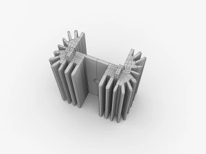 heatsink 3D Model