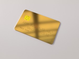gold card 3D Model