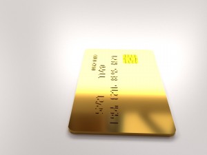 gold card 3D Model