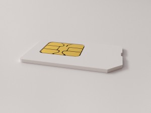 sim card 3D Модель