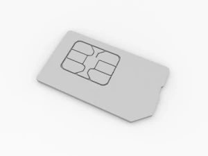 sim card 3D Model