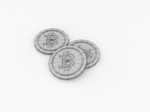 bitcoin 3D Model