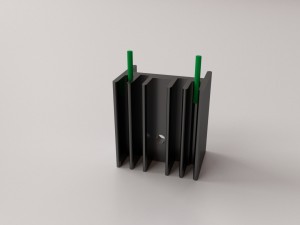 heatsink v2 3D Model