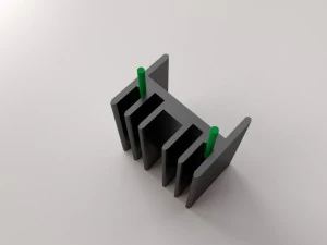 радіатор v2 3D Модель