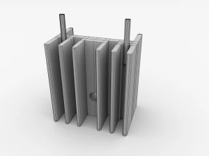 радіатор v2 3D Модель