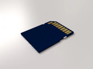 sd card 3D Model
