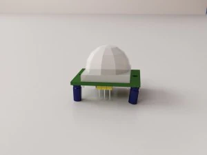 pirセンサー 3Dモデル