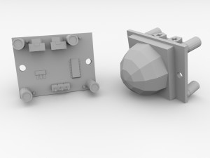 pir sensor 3D Model