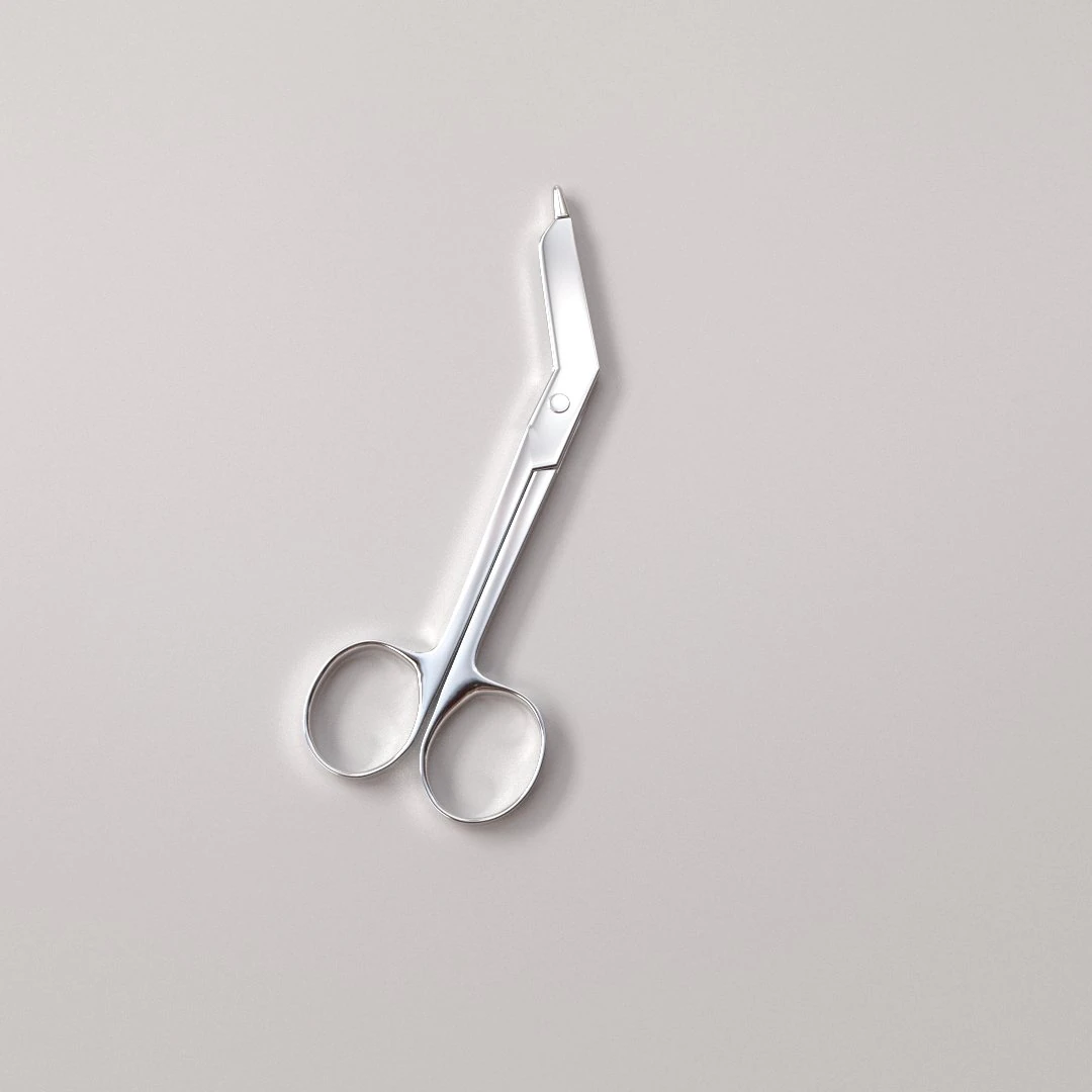 bandage scissors 3D Model .c4d .max .obj .3ds .fbx .stl .blend 