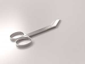 bandage scissors 3D-Modell