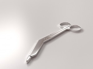 bandage scissors 3D-Modell