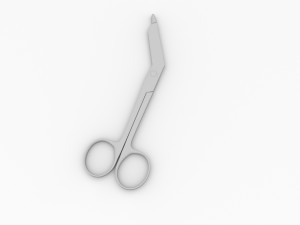bandage scissors 3D-Modell