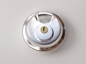 round padlock 3D Model