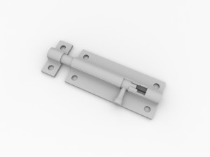 door latch Modèle 3D