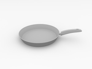 frying pan 3D 模型