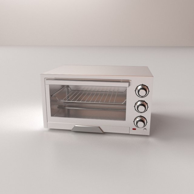 oven 3D Model .c4d .max .obj .3ds .fbx .stl .blend 