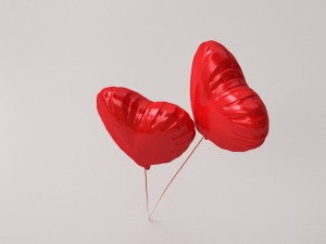 heart balloon 3D Model