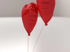 heart balloon 3D Model