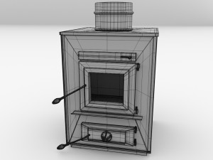 furnace 3D 모델