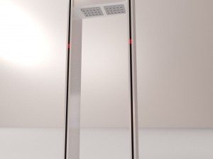 metal detector gate 3D 모델
