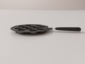 takoyaki pan 3D Model