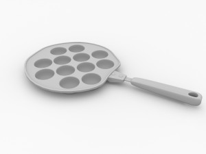 takoyaki pan 3D Model
