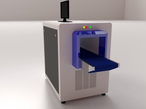 baggage metal detector Modelo 3D