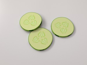 cucumber slices 3D Модель