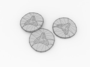 cucumber slices Modelo 3D