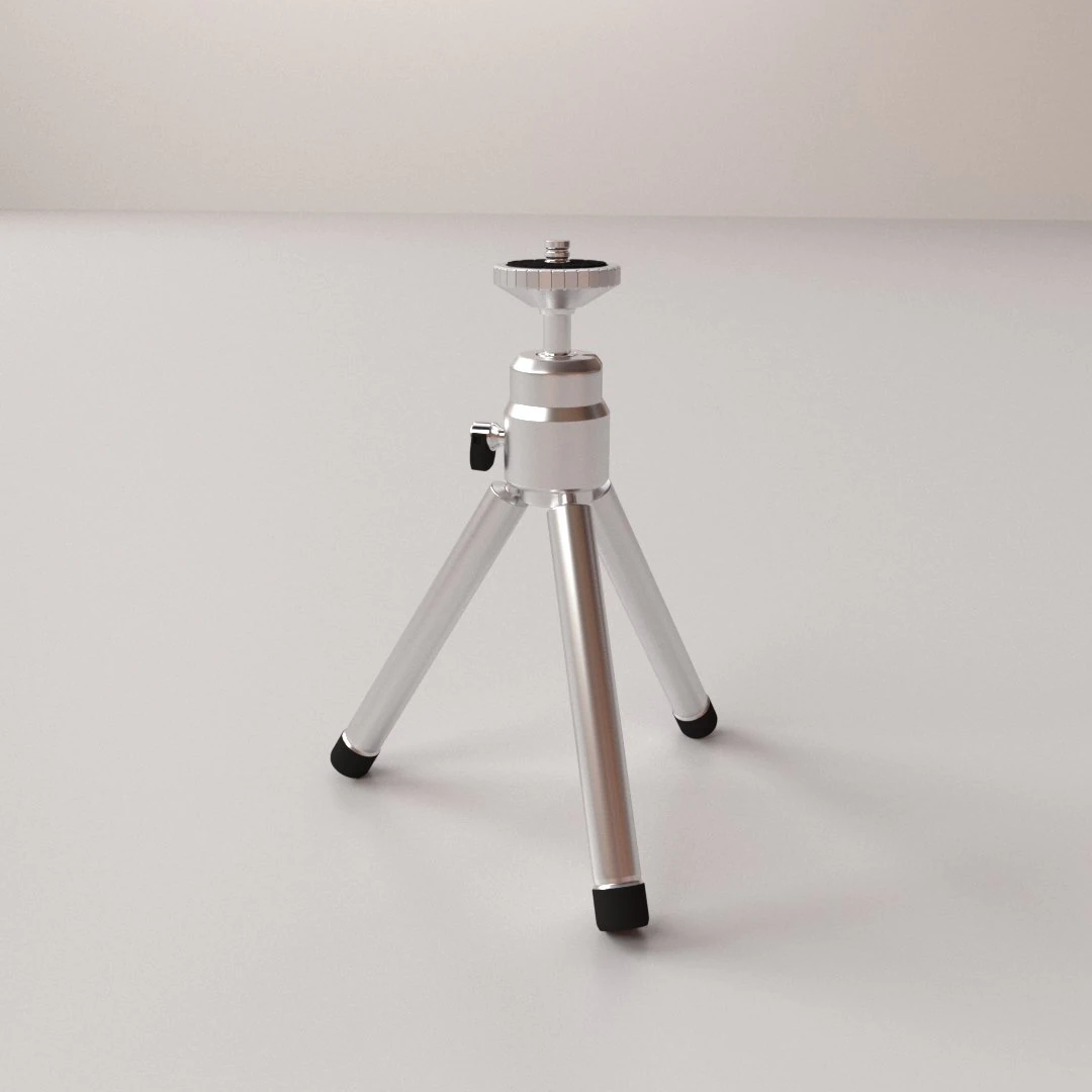 mini tripod v2 3D Model .c4d .max .obj .3ds .fbx .stl .blend 