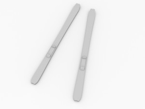 skis v1 Model 3D