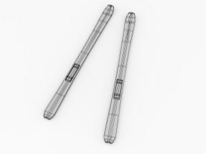 skis v1 Model 3D