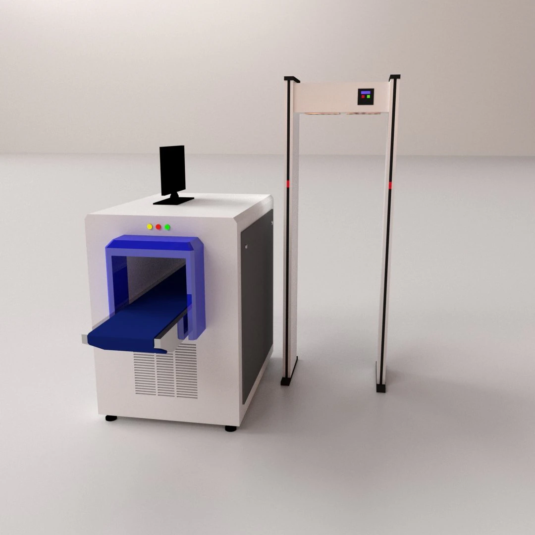 security scanner 3D Model .c4d .max .obj .3ds .fbx .stl .blend 