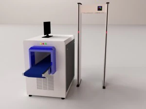 scanner de seguran&ccedil;a Modelo 3D